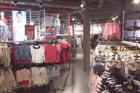The children’s ranges are on the top floor